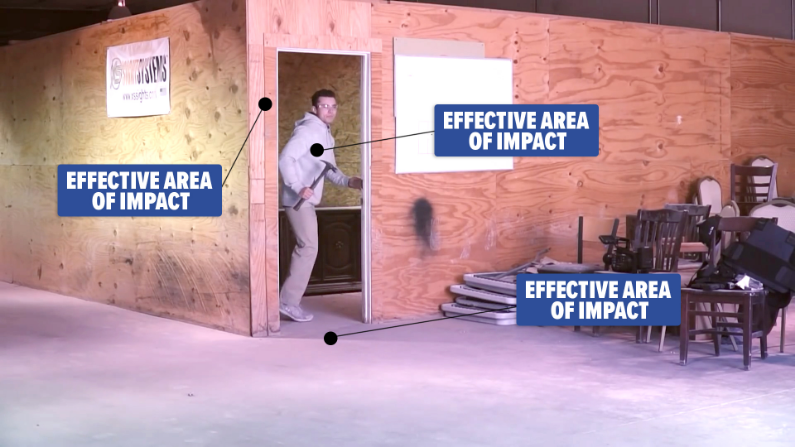 Effective area of impact — entry